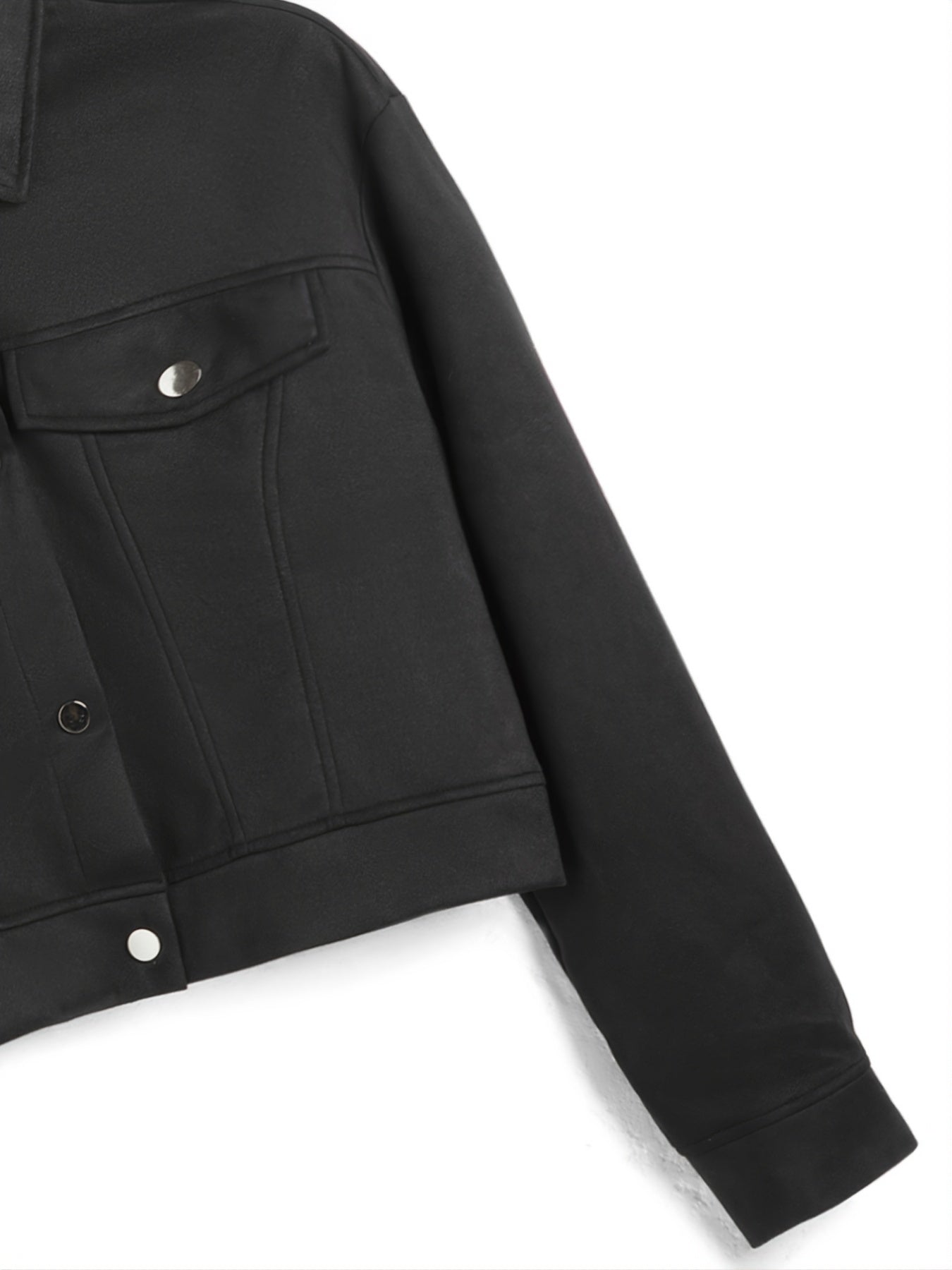 Casual Long Sleeve Button Down Jacket
