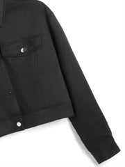 Casual Long Sleeve Button Down Jacket