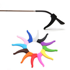 10 Pairs Sunglasses Non-Slip Silicone Arm Sleeves