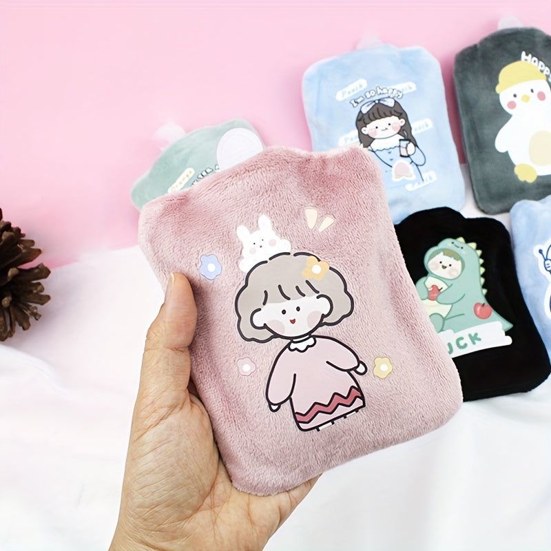 Cartoon Plush Hot Water Bag Hand Warmer