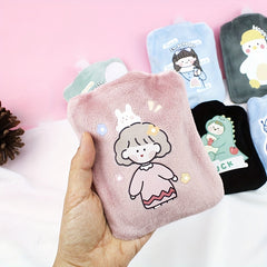 Cartoon Plush Hot Water Bag Hand Warmer