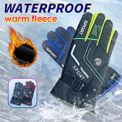 Winter Fleece Lined Warm Gloves Touch Screen Thermal Anti Slip Cycling Ski