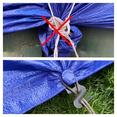 4pcs Heavy Lock Clips for Camping Tent Awning Car Cover
