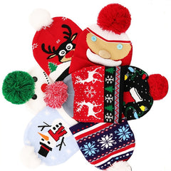 Knitted Christmas Hat Winter Warm Beanie Gift