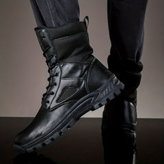 Men's High Top Hiking Boots Waterproof Anti-skid Training Boots