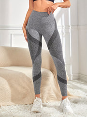 High Waist Seamless Yoga Pants Butt Lifting Stretchy Yoga Leggings