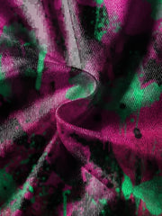 Clash Tie Dye Hoodie for Kids Unisex Pullover Casual Hooded Top