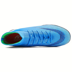 Boy's High Top Non Slip AG Football Cleat - Outdoor Soccer Cleats