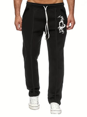 Heart Pattern Joggers Men s Casual Loose Fit