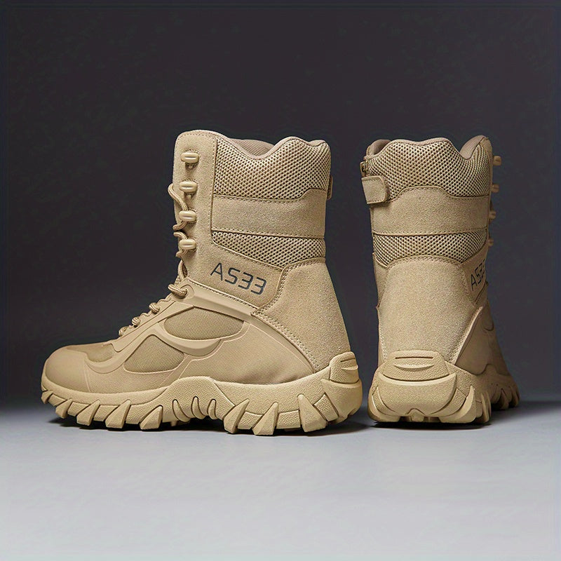 Men's Tactical Combat Boots - Outdoor Hiking Trekking