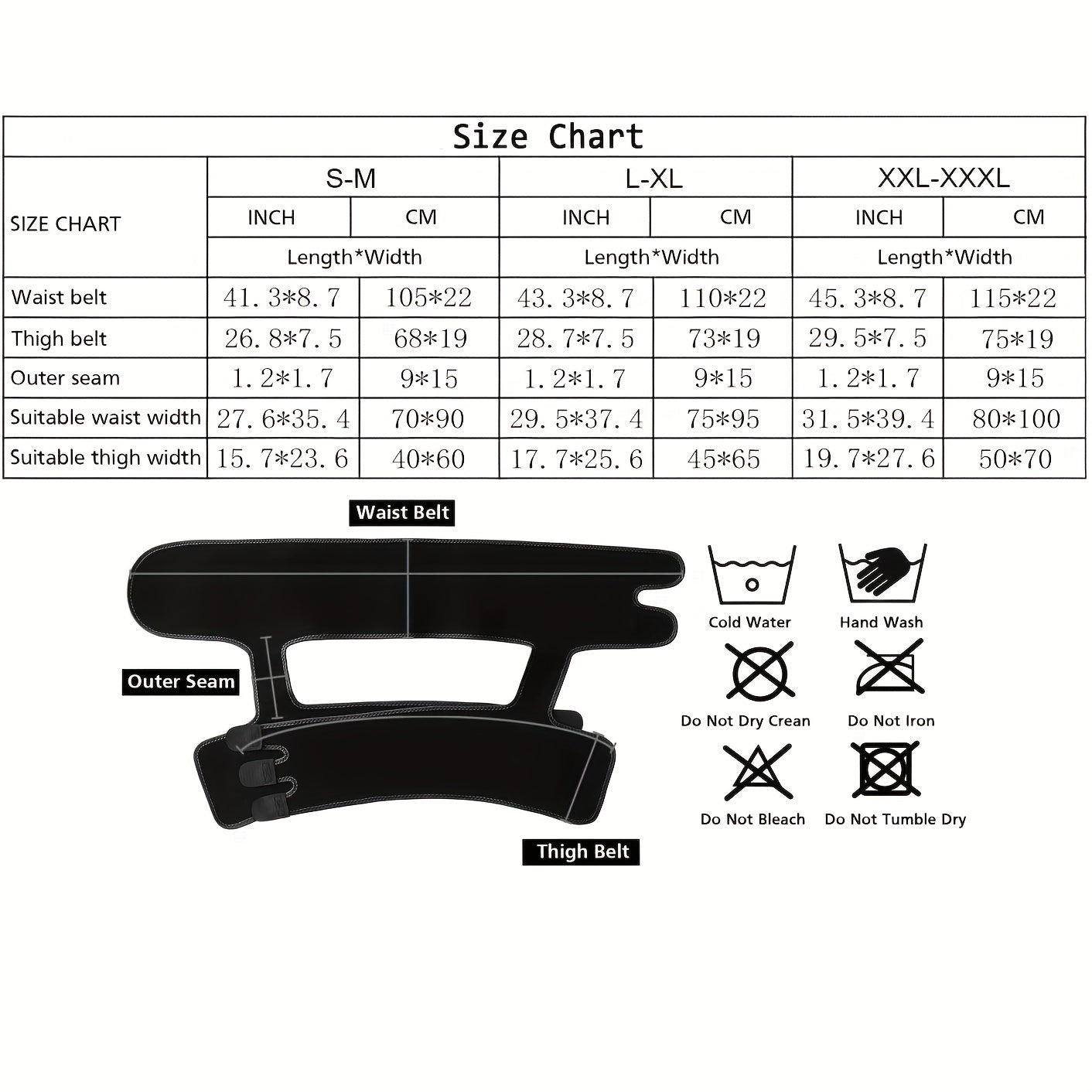 3-in-1 Waist Trainer & Thigh Trimmer for Fast Weight Loss