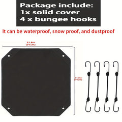 600D Heavy Weight Outdoor AC Cover for Central Air Conditioning