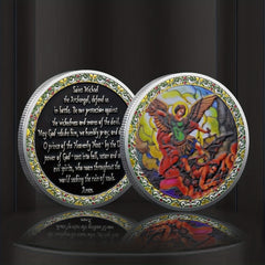 Angel Prayer Lucky Coin Decor Souvenirs Collectible Wishing Coins