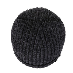 Men's Plush Knitted Hat Snow Nile Wool Line Ear Protection Youth Cold Proof