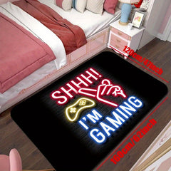 Non Slip Flannel Floor Mat for Living Room Bedroom and Halloween Decor