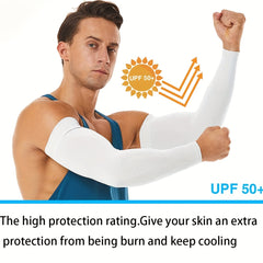 Breathable Sun Protection Arm Sleeves for Outdoor Sports