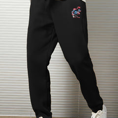 Men's Cartoon Print Sports Pants