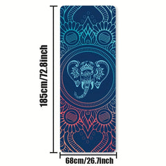 Cartoon Yoga Mat Towel Portable Non-slip Blanket