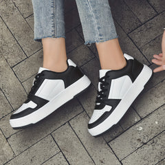 Women's Low Cut Board Shoes Casual Sports Shoes Fashionable Skateboard Shoes