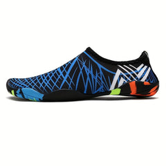 Women's Colorful Striped Water Shoes Lightweight and Breathable