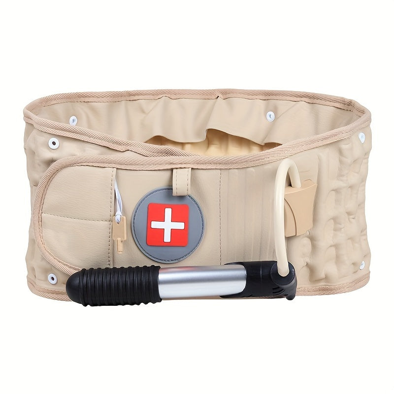 Inflatable Waist Protection Belt Set with Air Pump
