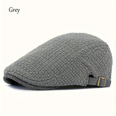 Men's Winter Berets Hat Outdoors Warm Newsboy Caps