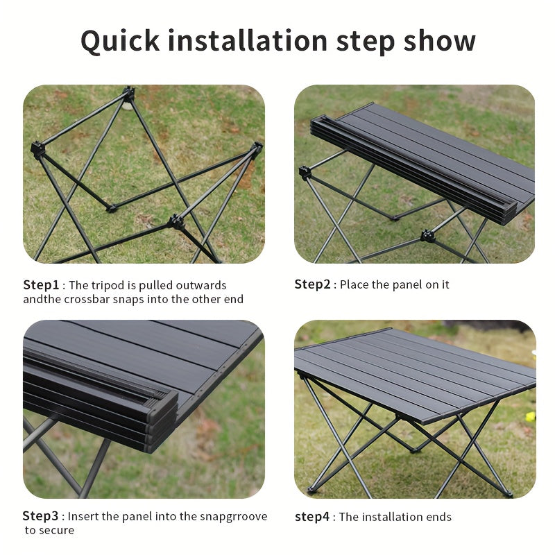 7050 Aluminum Alloy Folding Table for Outdoor Camping
