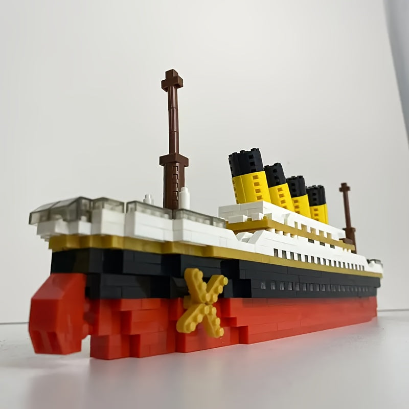 1000 Pcs Cruise Model Building Kit Romantic Fantasy Assembly Gift
