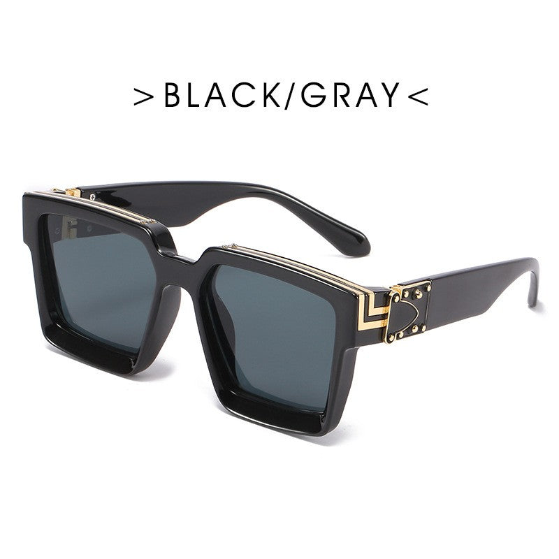 Square Oversized UV400 Shades Beach Sunglasses