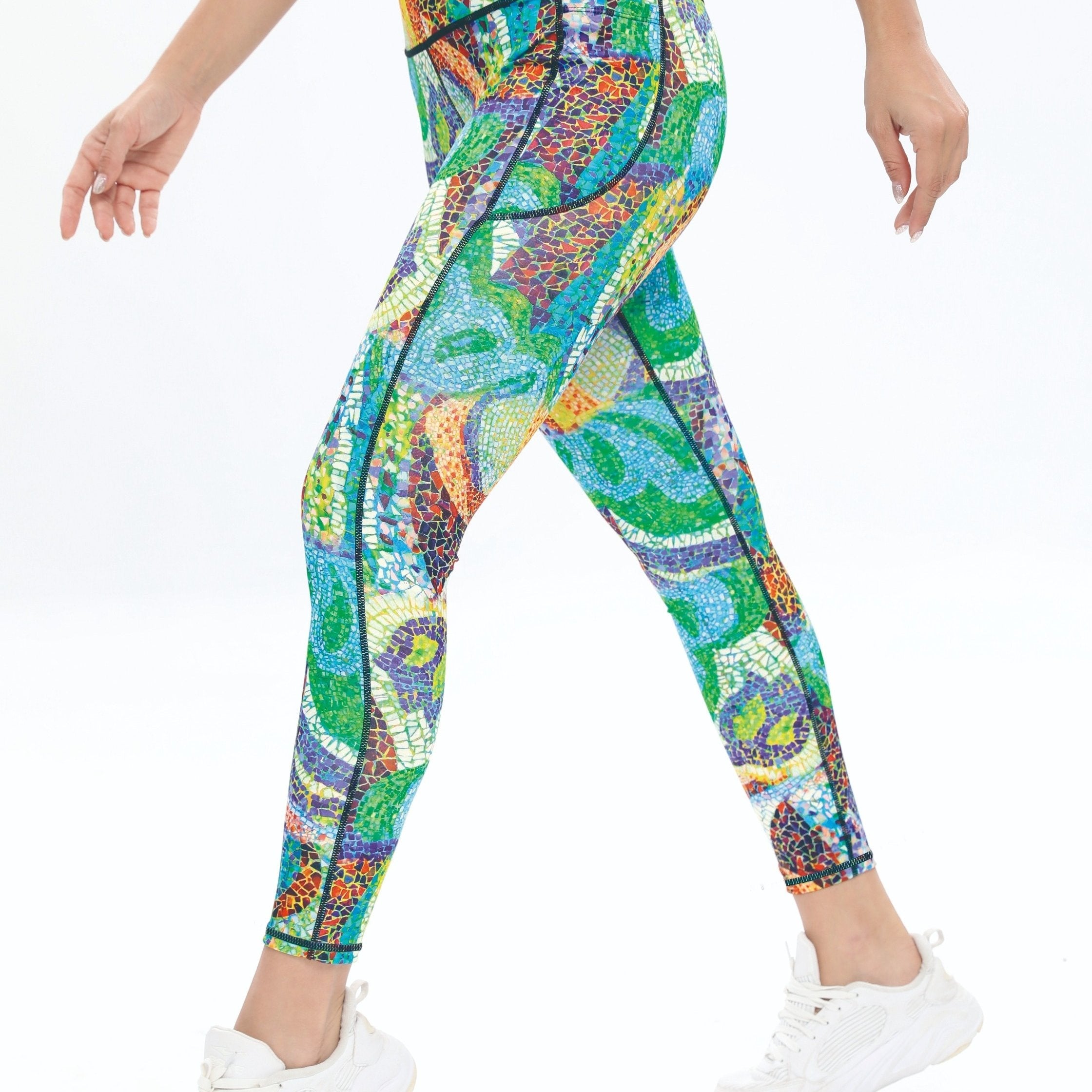 Casual Yoga Pants High Stretch With Pocket Slimming Yoga Leggings