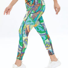 Casual Yoga Pants High Stretch With Pocket Slimming Yoga Leggings