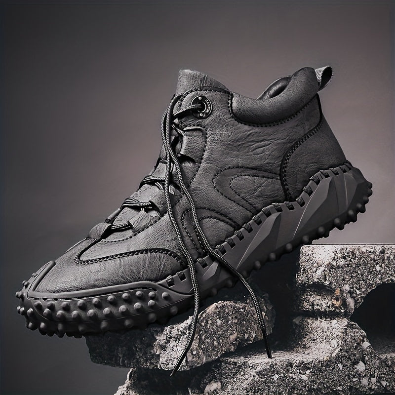 Men's Ankle Top Boots Wear Resistant Non Slip Outdoor Shoes