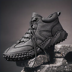 Men's Ankle Top Boots Wear Resistant Non Slip Outdoor Shoes