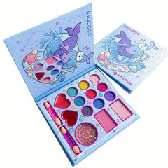 14 Colors Eyeshadow & Lipstick Palette for Girls' Makeup