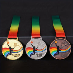 Glittering Silver & Bronze Medals for School Victories