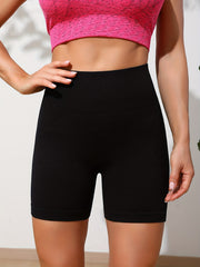 Women's Seamless Yoga Sports Shorts High Elastic Workout Shorts