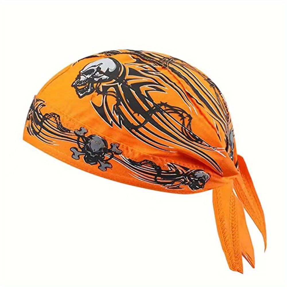 Pirate Hat Outdoor Riding Bandana Multicolor Ghost Head Series Headgear