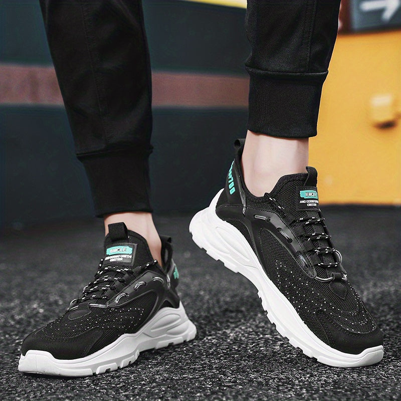 Men's Cushioned Sneakers Comfortable Breathable Shoes