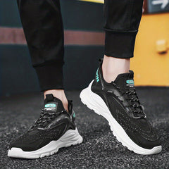 Men's Cushioned Sneakers Comfortable Breathable Shoes