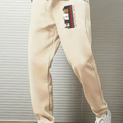 Men's Comfy Drawstring Joggers Loose Fit Stretch Pants