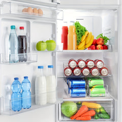 4pcs Can Organizer Refrigerator Bins Soda Can Dispenser Storage