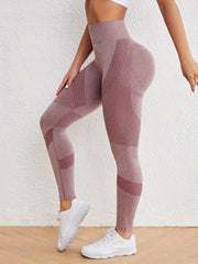 3pc High Waist Butt Lifting Yoga Leggings - Women's Activewear