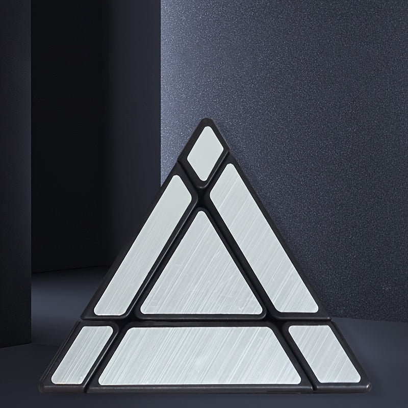 Sengso Pyramid Mirror Cube Speed Puzzle ABS Resin Mixed Colors