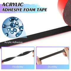 Zoylofg Double Sided Tape Acrylic Adhesive Foam Tape