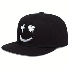 Men's Cartoon Mouth Eye Embroidered Baseball Cap