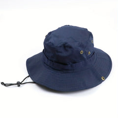 Waterproof Bucket Hat Outdoor Fishing Hiking Quick Dry Breathable Sunshade Hat