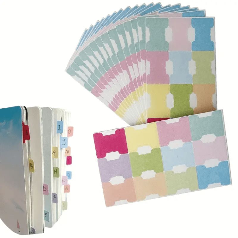 120pcs Sticky Index Tabs Writable Self-adhesive