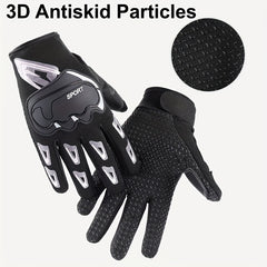 1pair Outdoor Non-slip Windproof Half-finger Gloves For Cycling Driving