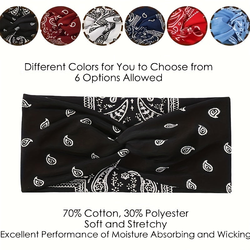 Non slip Yoga Sports Headband Elastic Soft Hair Bands For Workout