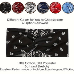 Non slip Yoga Sports Headband Elastic Soft Hair Bands For Workout